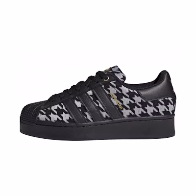 (W) adidas originals Superstar Bold 'Black Gray'