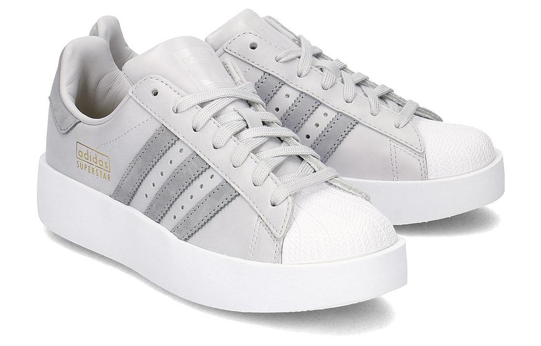 (W) adidas originals Superstar Bold 'Medium Grey' 圖 3