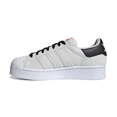 (W) adidas originals Superstar Bold 'White Black'