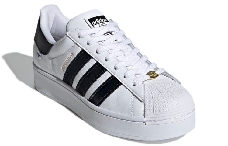 (W) adidas originals Superstar Bold 'White Black' 圖 3