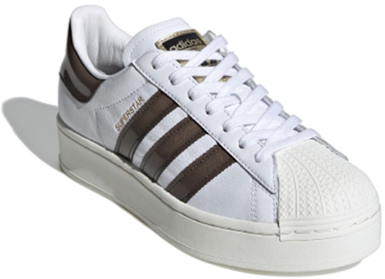 (W) adidas BlackPink adidas Originals Superstar Bold 'Putih Coklat' FV3356 Order (W) adidas BlackPink adidas Originals Superstar Bold 'Putih Coklat' FV3356