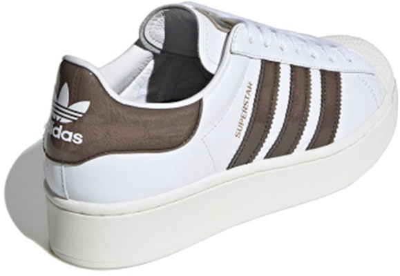(Women) adidas BlackPinkadidas originals Superstar Bold 'White Brown' FV3356 Lookbook (Women) adidas BlackPinkadidas originals Superstar Bold 'White Brown' FV3356