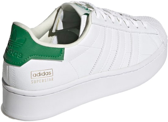 (Women) adidas originals Superstar Bold Shoes /Green 'White' FY5481 Shop (Women) adidas originals Superstar Bold Shoes /Green 'White' FY5481