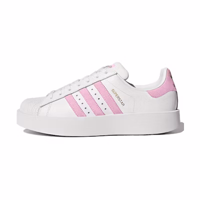 (W) adidas originals Superstar Bold 'White Pink'