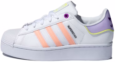 (Women) adidas originals Superstar Bold 'White Pink Purple' FZ3651 (Women) adidas originals Superstar Bold 'White Pink Purple' FZ3651