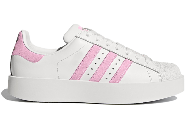 Order (W) 아디다스 오리지널 슈퍼스타 볼드 '화이트 핑크' BY9076