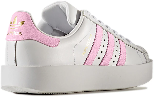 (W) adidas Originals Superstar Bold 'Putih Merah Jambu' BY9076 Shop (W) adidas Originals Superstar Bold 'Putih Merah Jambu' BY9076