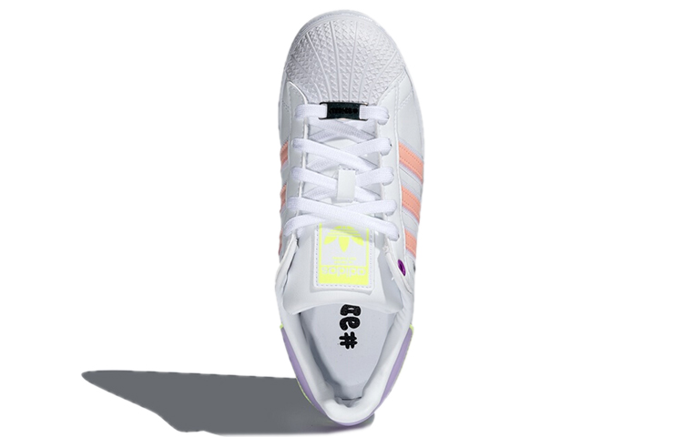 Purchase adidas originals Superstar Bold 防滑耐磨 低筒 板鞋 女款 白粉紫