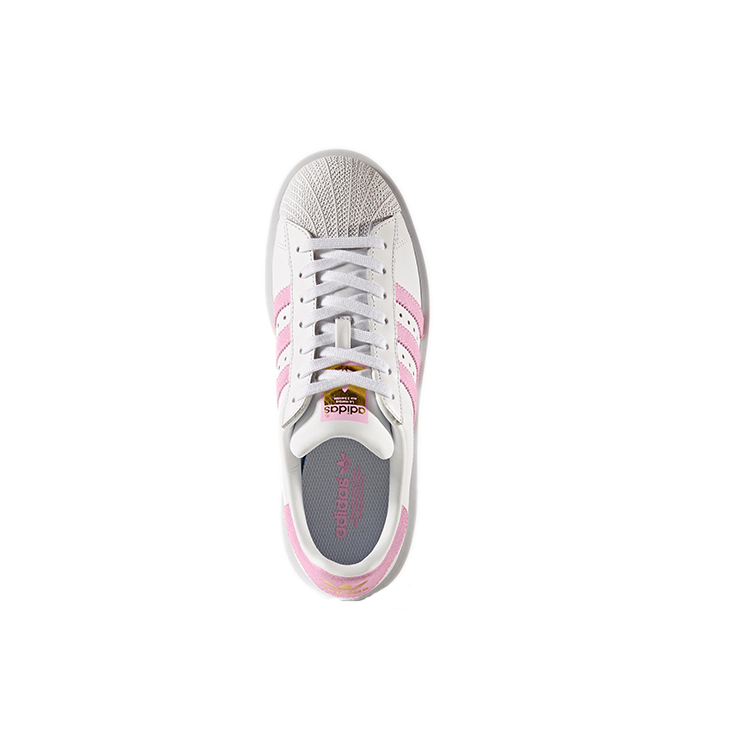 Purchase (W) adidas Originals Superstar Bold 'Putih Merah Jambu' BY9076