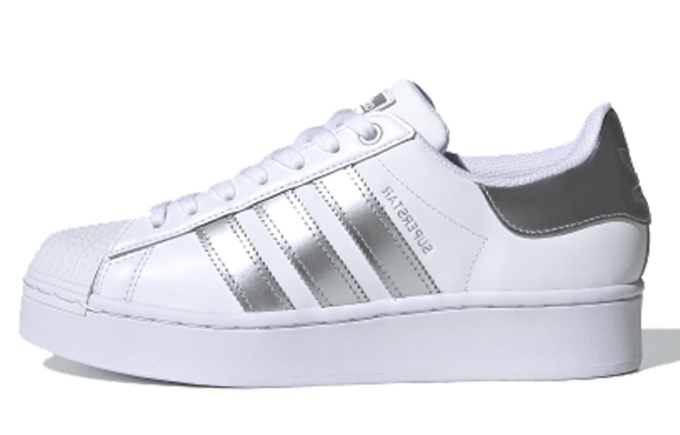 Buy (Women) adidas originals Superstar Bold 'White Silver' FX4274