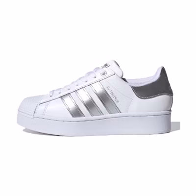 (W) adidas originals Superstar Bold 'White Silver'