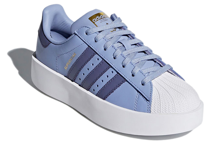 (W) adidas Originals Superstar Bold Platform 'Blue and White' 圖 3
