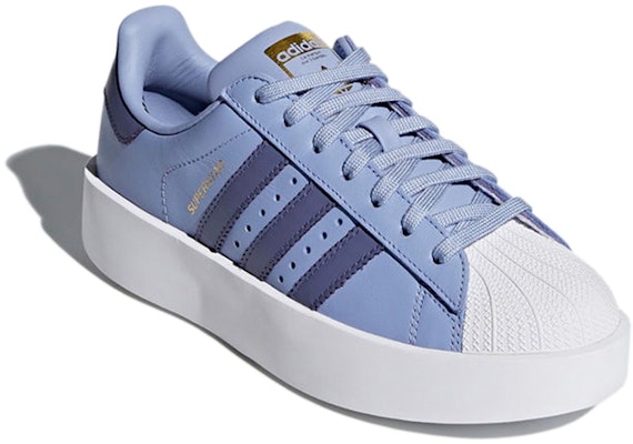 (Women) adidas Originals Superstar Bold Platform 'Blue and White' CQ2825 Lookbook (Women) adidas Originals Superstar Bold Platform 'Blue and White' CQ2825