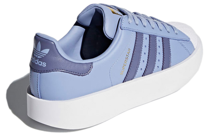 (W) adidas Originals Superstar Bold Platform 'Blue and White' 圖 4
