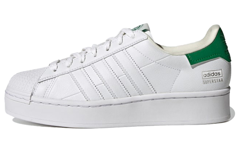 (Women) adidas originals Superstar Bold Shoes /Green 'White' FY5481