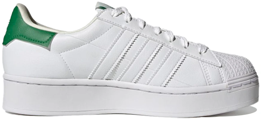 (W) 阿迪达斯三叶草 Superstar Bold 绿色白色休闲鞋 FY5481 Order (W) 阿迪达斯三叶草 Superstar Bold 绿色白色休闲鞋 FY5481