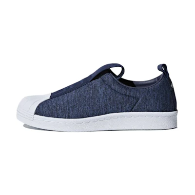 (W) adidas Originals Superstar BW3S Slip-On 'Blue White'