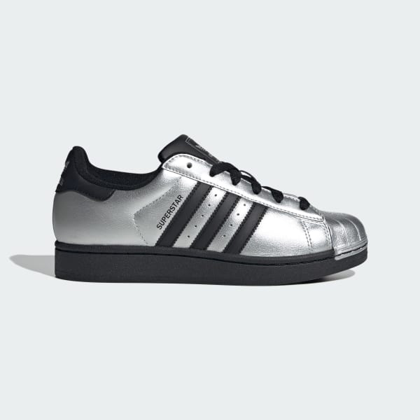 (Women) Adidas Originals Superstar II Silver Metallic/Core Black/Core Black IH1599