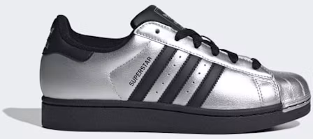 (Women) Adidas Originals Superstar II Silver Metallic/Core Black/Core Black IH1599 (Women) Adidas Originals Superstar II Silver Metallic/Core Black/Core Black IH1599