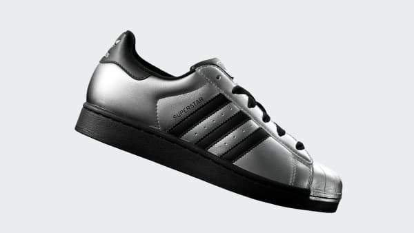Lookbook (W) Adidas Originals Superstar II Silber Metallic/Schwarz/Schwarz IH1599