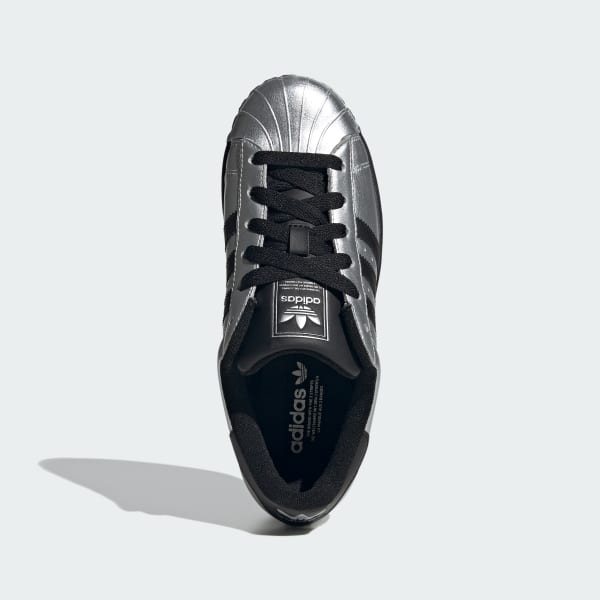 Shop (W) Adidas Originals Superstar II Silber Metallic/Schwarz/Schwarz IH1599