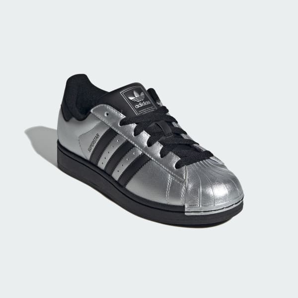 Details for (W) Adidas Originals Superstar II Silber Metallic/Schwarz/Schwarz IH1599