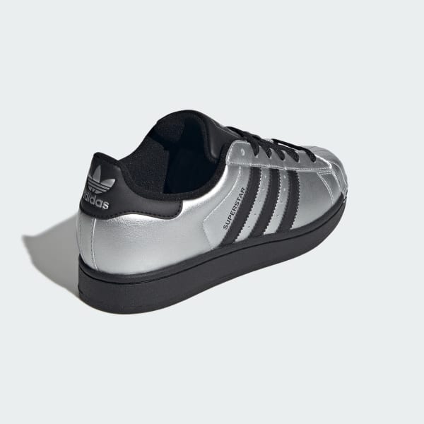 Sizing (W) Adidas Originals Superstar II Silber Metallic/Schwarz/Schwarz IH1599