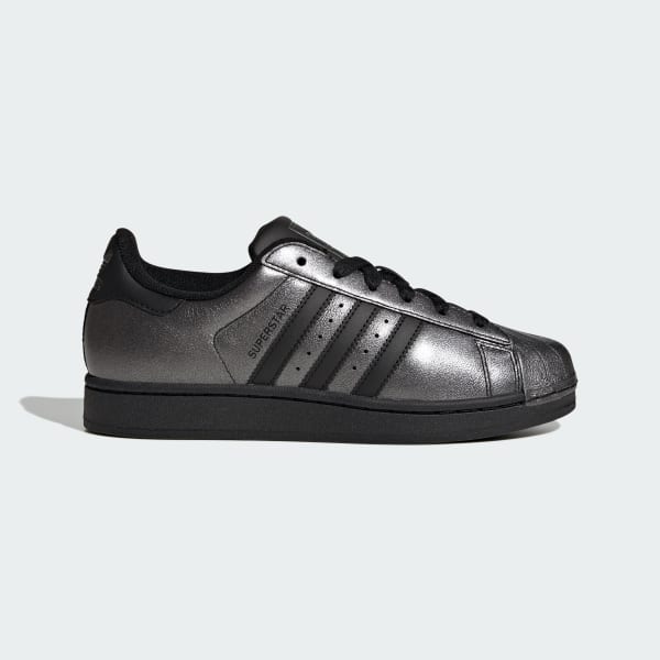 (Women) Adidas Originals Superstar II Sneakers Core Black/Core Black/Iron Metallic IH1598