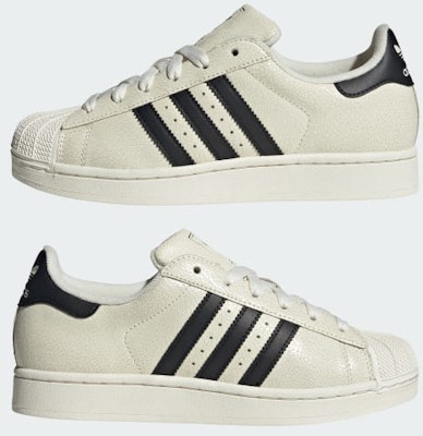 (W) アディダス オリジナルス スーパースター II スニーカー オフホワイト/コアブラック JS4013 Sizing (W) アディダス オリジナルス スーパースター II スニーカー オフホワイト/コアブラック JS4013