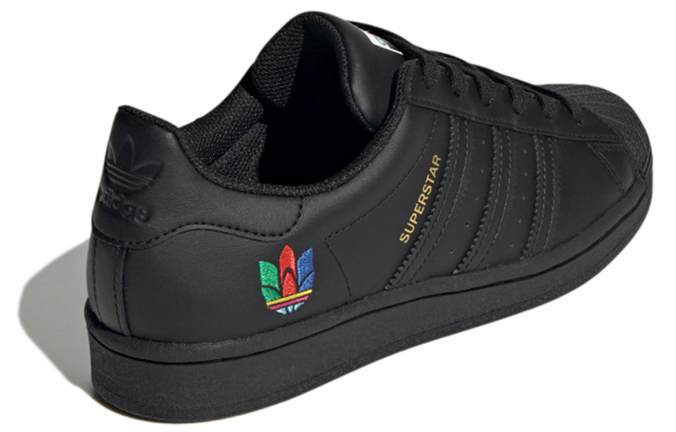 (W) adidas originals Superstar 'Black Red Blue' 圖 4