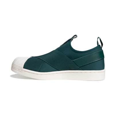 (W) adidas Originals Superstar Low 'Dark Green'