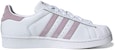 (W) 아디다스 오리지널 슈퍼스타 '화이트/퍼플' EE7400