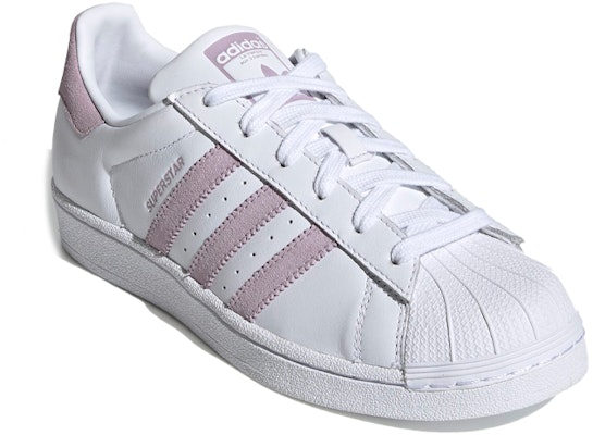 (W) 아디다스 오리지널 슈퍼스타 '화이트/퍼플' EE7400 Lookbook (W) 아디다스 오리지널 슈퍼스타 '화이트/퍼플' EE7400