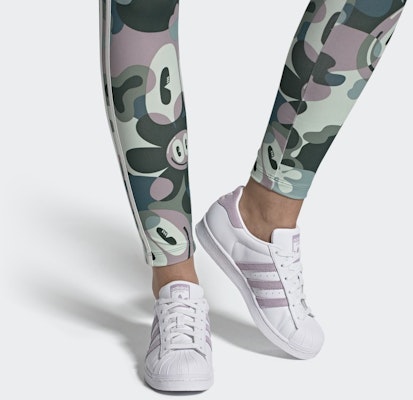 (W) 아디다스 오리지널 슈퍼스타 '화이트/퍼플' EE7400 Sizing (W) 아디다스 오리지널 슈퍼스타 '화이트/퍼플' EE7400