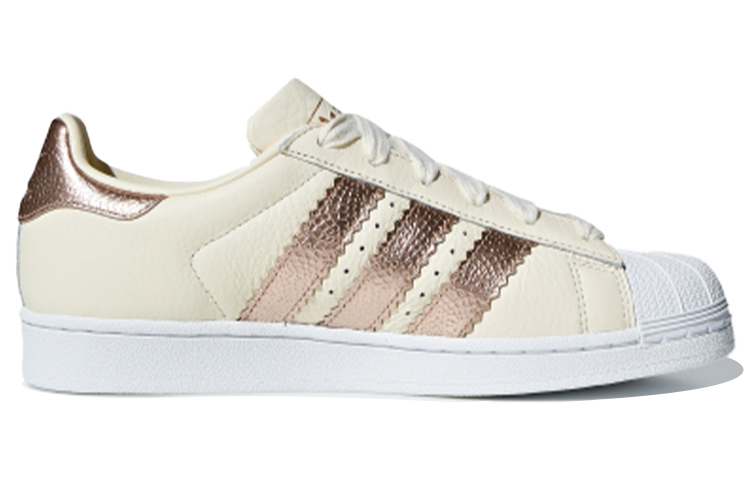 Order adidas originals Superstar 低筒 板鞋 女款 白銅金