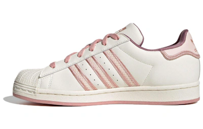 (Women) adidas Originals Superstar Shoes 'Cream White Pink' IE5528