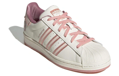 (Women) adidas Originals Superstar Shoes 'Cream White Pink' IE5528