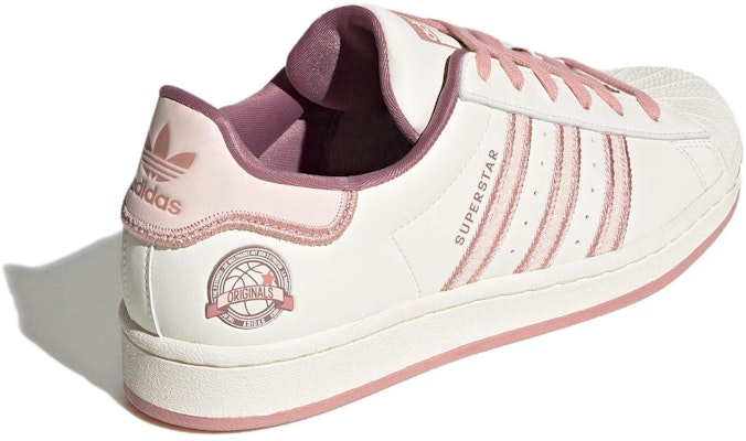 (W) Sepatu adidas Originals Superstar 'Cream White Pink' IE5528