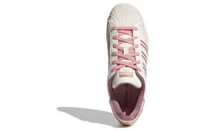 (Women) adidas Originals Superstar Shoes 'Cream White Pink' IE5528