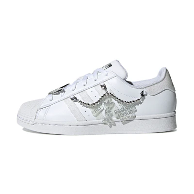 (W) adidas originals Superstar For White/Silver/Grey
