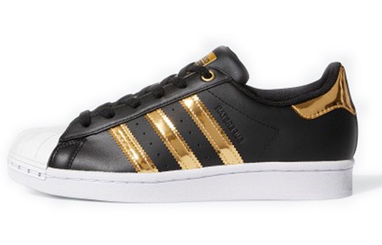 Buy Women adidas originals Superstar Metal Toe Black Gold FV3329 Novelship