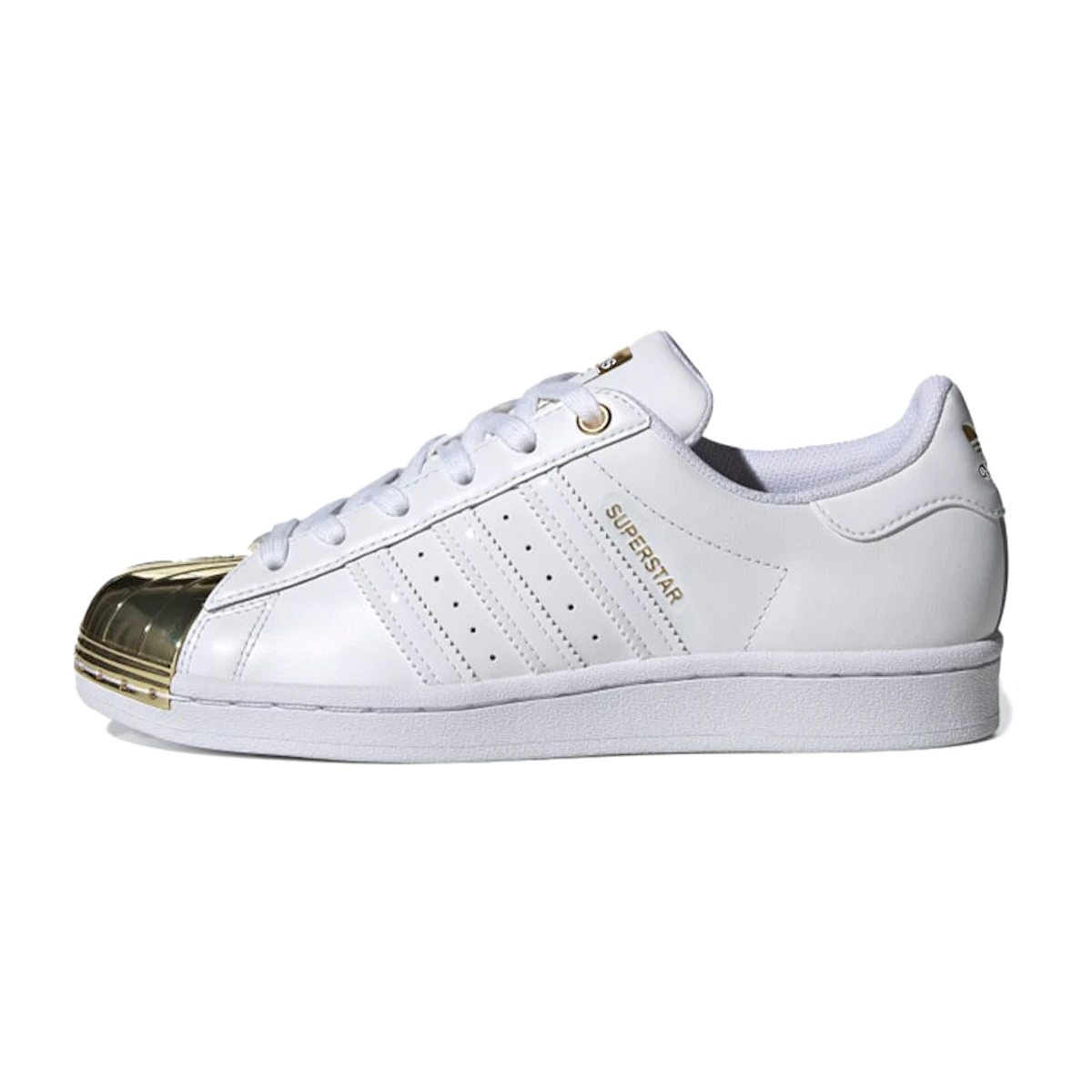 Beli (Women) adidas originals Superstar Metal Toe 'White Gold