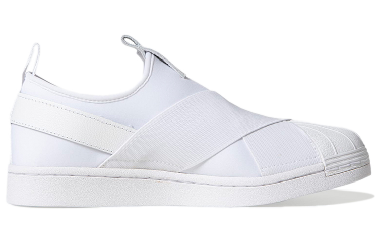 Order adidas originals Superstar 女款經典無帶運動鞋 云白色