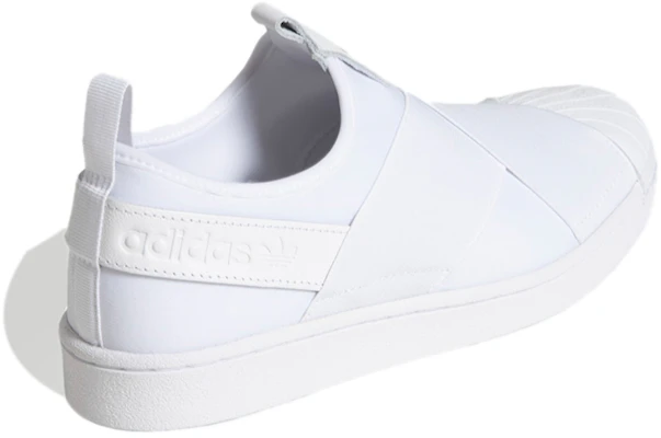 adidas originals Superstar 女款經典無帶運動鞋 云白色 Shop adidas originals Superstar 女款經典無帶運動鞋 云白色