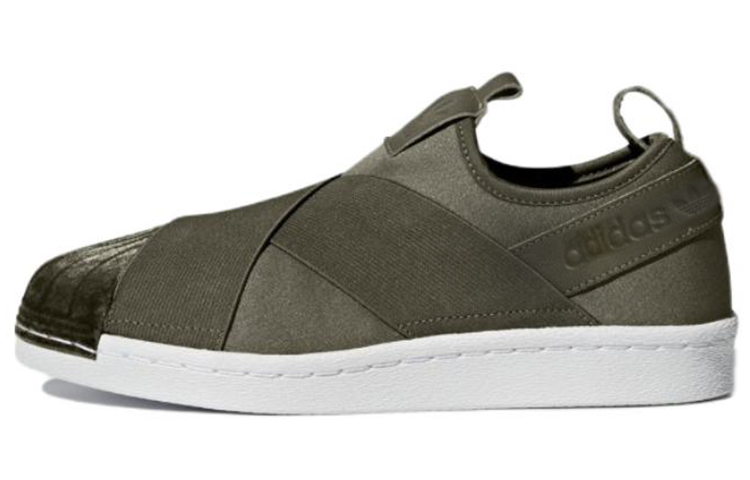 (W) adidas Originals Superstar Slip-On 'Green'