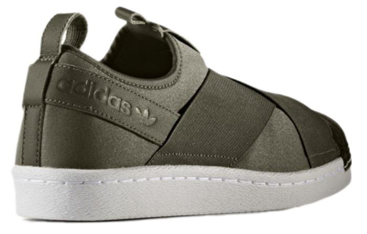 (W) adidas Originals Superstar Slip-On 'Green' 圖 4