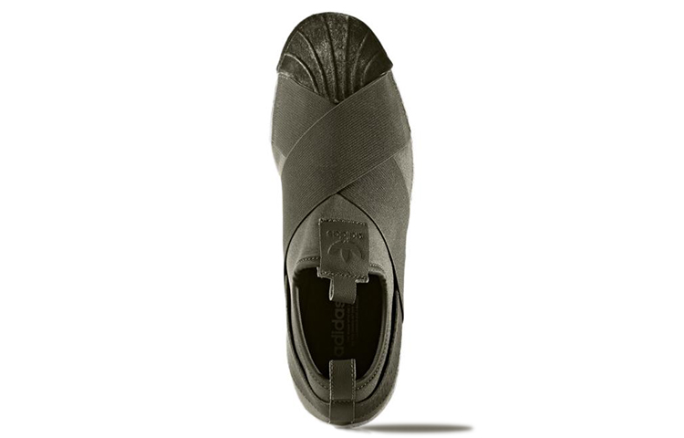 (W) adidas Originals Superstar Slip-On 'Green' 圖 5