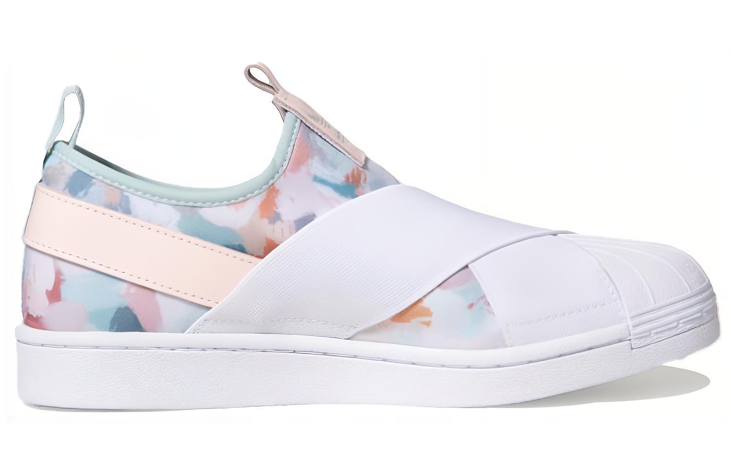 Order adidas originals Superstar 滑入式 女款 白色
