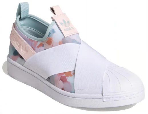 adidas originals Superstar 滑入式 女款 白色 Lookbook adidas originals Superstar 滑入式 女款 白色