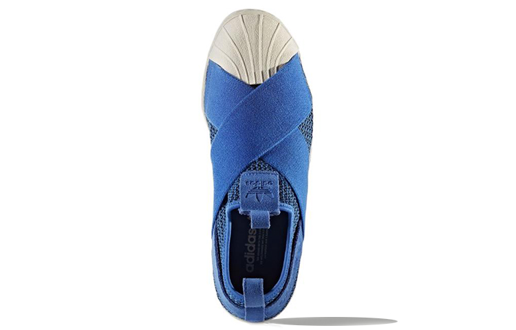 (W) adidas Originals Superstar Slip-On 'Blue' 圖 5